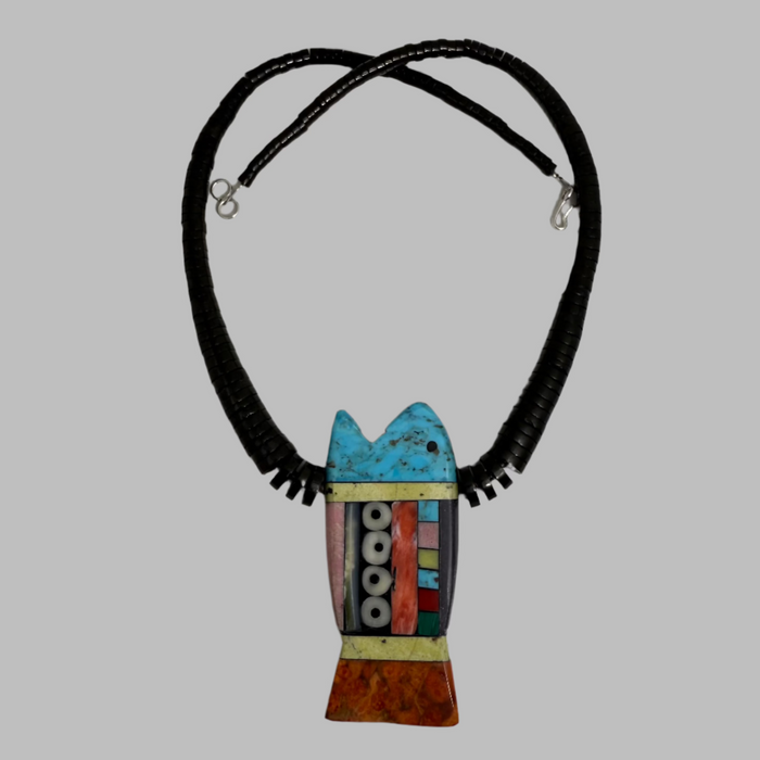 Mary Tafoya Fish Necklace