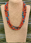 Navajo Jewelry Coral Necklace for Sale
