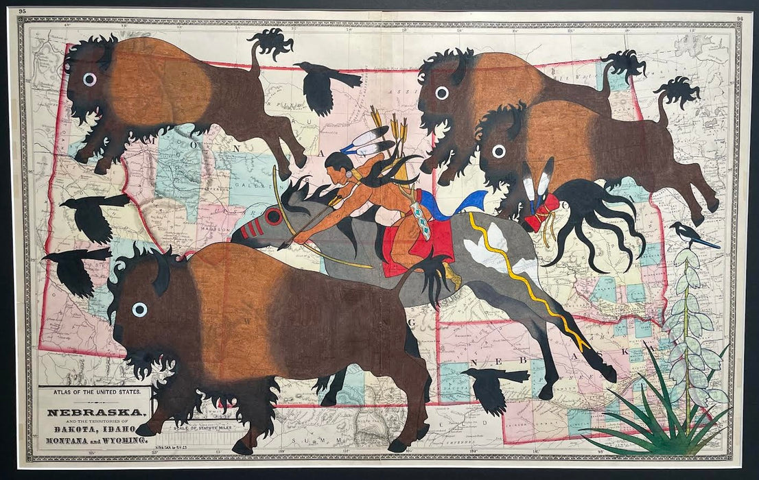 Ledger Art Buffalo