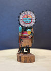 Wilfred Kaye SunFace Kachina at Raven Makes Gallery