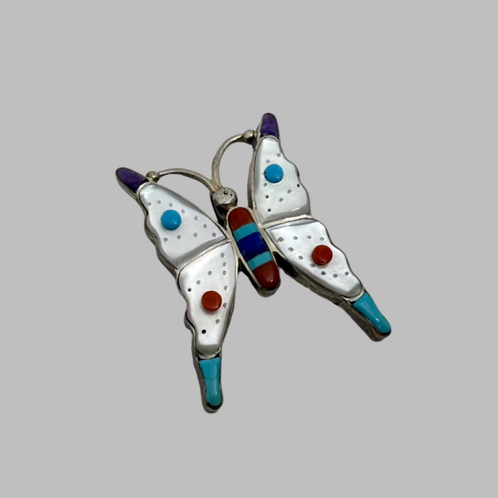 Butterfly Brooch Zuni