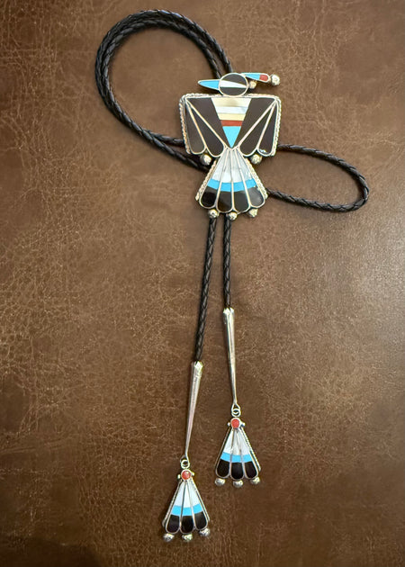Thunderbird Zuni Bolo Tie