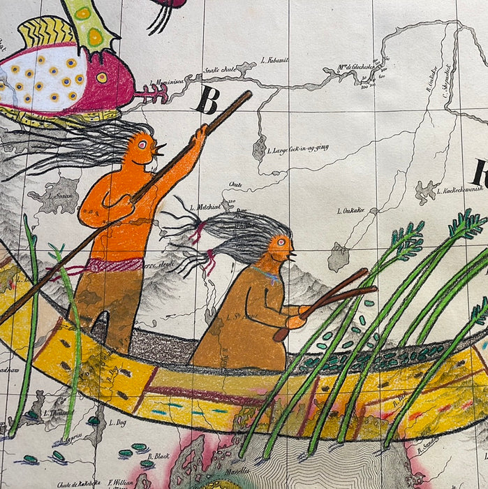Our Culture, 1827 Map, by Gordon Coons