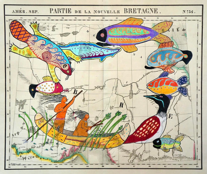 Our Culture, 1827 Map, by Gordon Coons