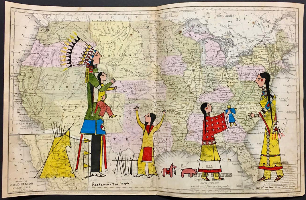 Héstanėheo'o  “The People”, 1852 United States, George Curtis Levi, Southern Cheyenne, Arapaho