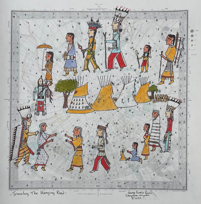 George Curtis Levi Ledger Art for Sale at Raven Makes Gallery