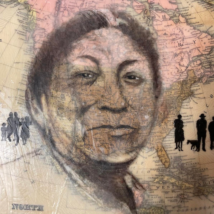 Granny in North America, 1848 North America, Bobby C Martin Muscogee (Creek)