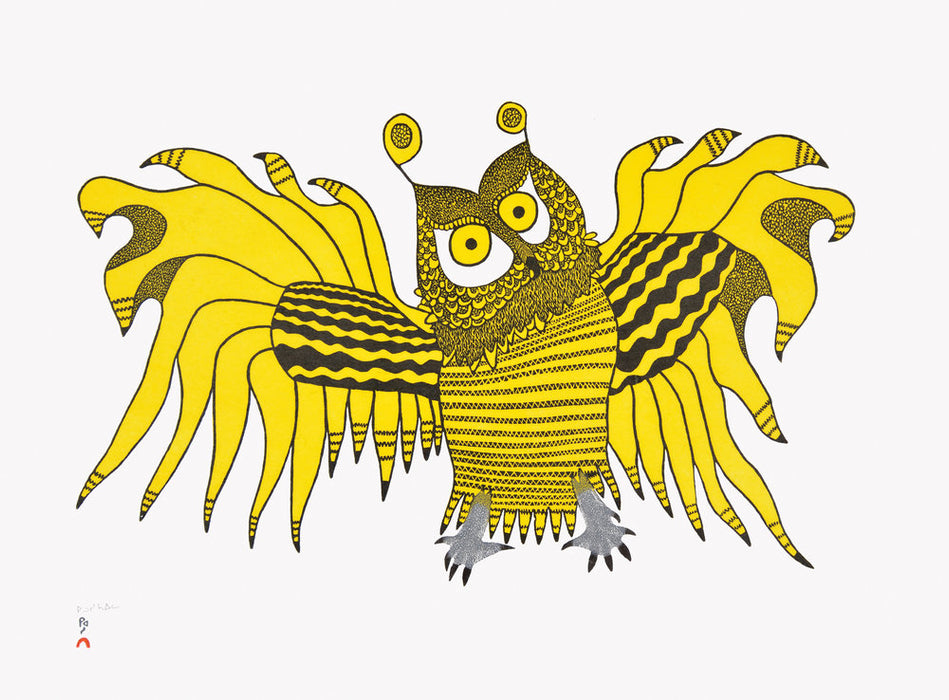 Ornamental Owl, by Ooloosie Saila