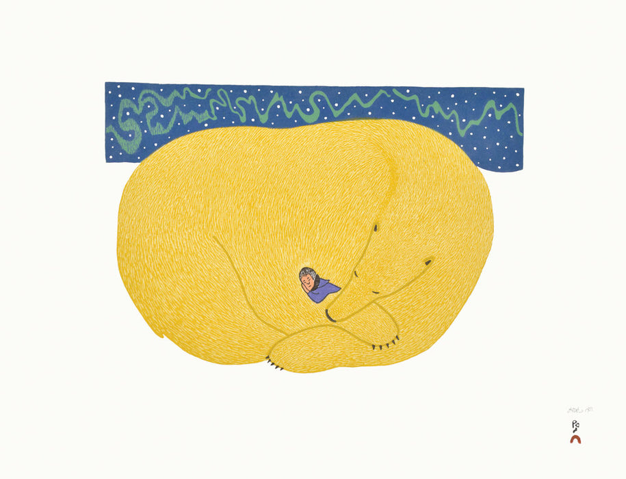 Tiguaq (Adopted) Cape Dorset Print 24
