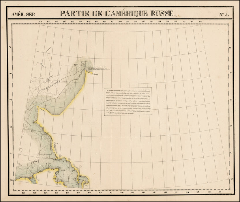 Grandfather's Story of the Raven Shaman, 1825 Map of NW Alaska, Mark Tetpon, Inupiat