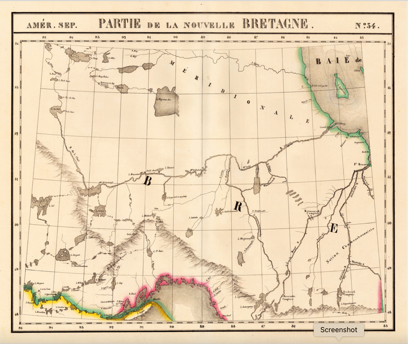 Our Culture, 1827 Map, by Gordon Coons