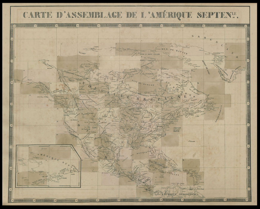 Warriors Heart, 1827 Map, by Travis Blackbird
