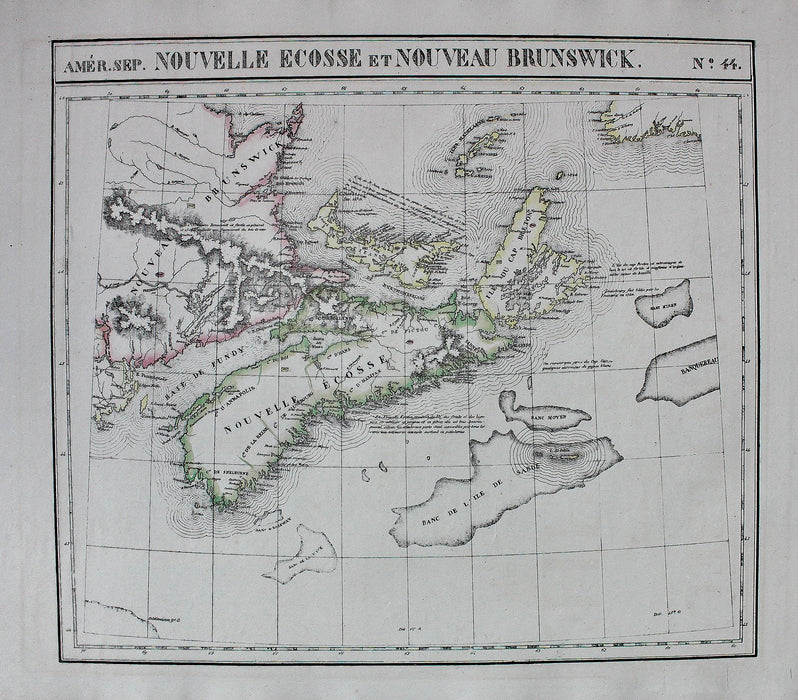 Grandmother's Prayer, 1827 Nova Scotia Map, Loretta Gould, Mi'kmaq