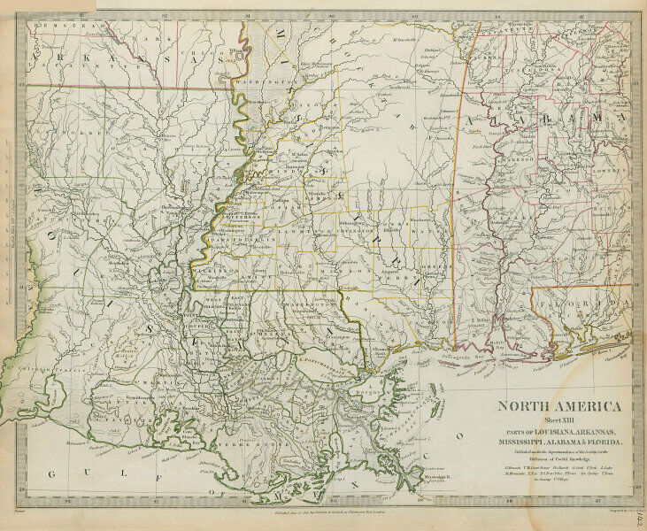 Choctaw Super Hero, 1833 Map, by Karen Clarkson