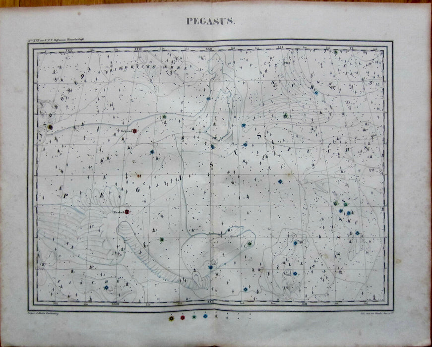 Lakota Pegasus, 1835 Celestial Map, by Joe Pulliam, Oglala Lakota