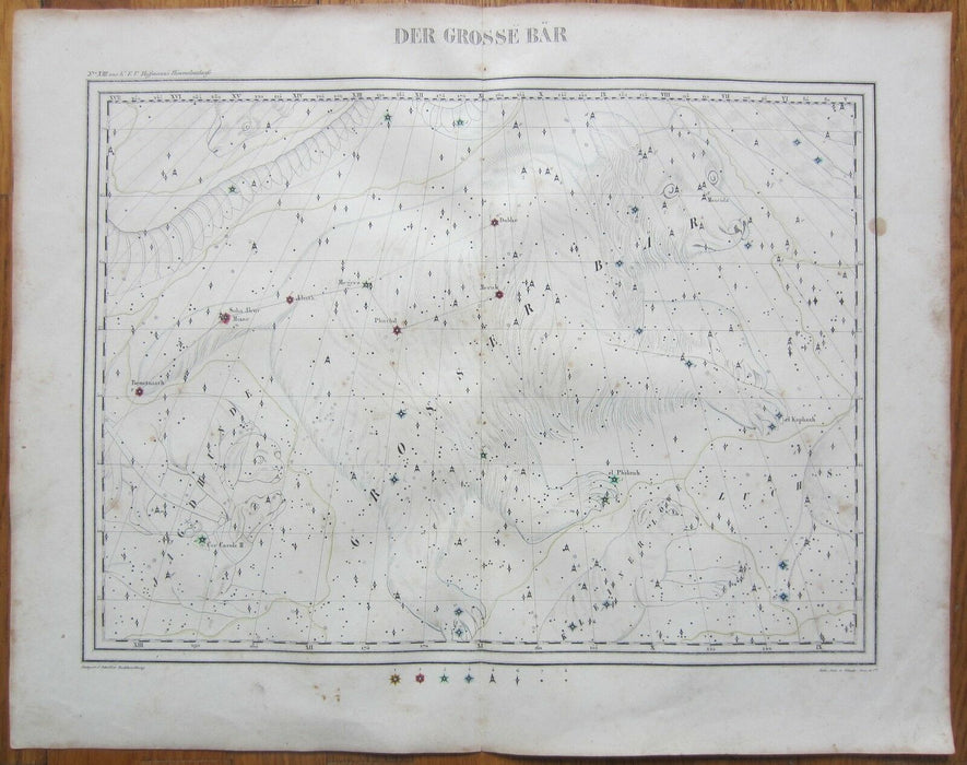 How the Sun and the Moon Came to Be, 1836 Celestial Map, by Jennifer Angaiak Wood