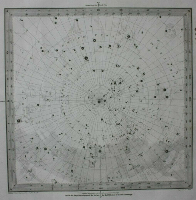 Stories of the Sky Beings,1844 Celestial Map, by Terrance Guardipee, Blackfeet