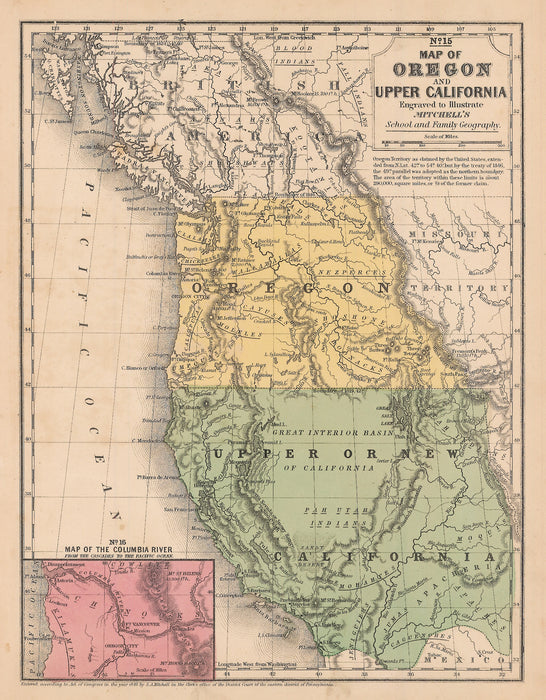 Honoring A Warrior Horse, 1846 Map, by Cheryl Grunlose