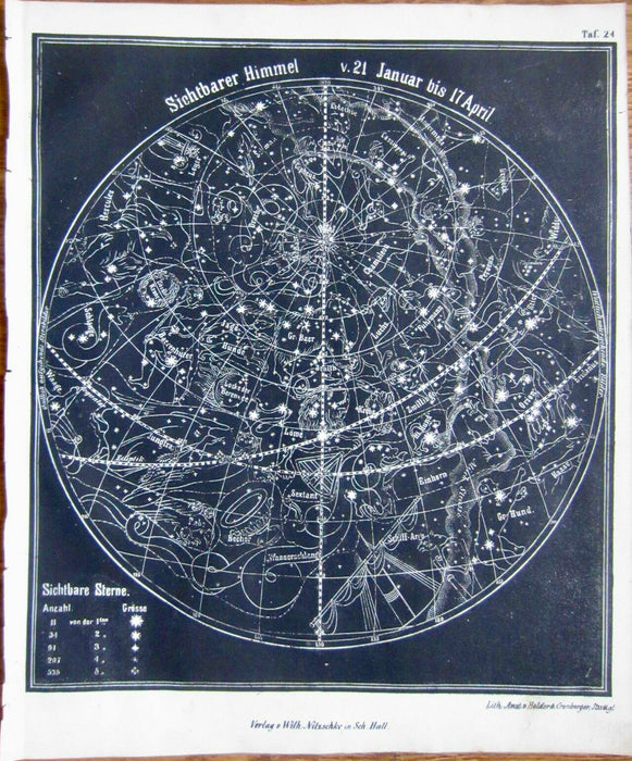 Blue A’hote (Sakwahote) Kachina, Celestial Map, by Wilmer Kaye, Hopi