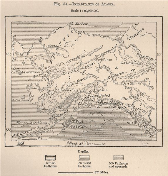 Paired Dance Fans, 1885 Map of Alaska Natives, Jennifer Angaiak Wood, Yup'ik