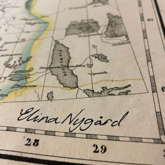 EANANEAIGGÁT, (Rightful Owners,) 1827 Map, by Elina Nygard