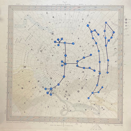 Aboriginal Star Man on Celestial Map