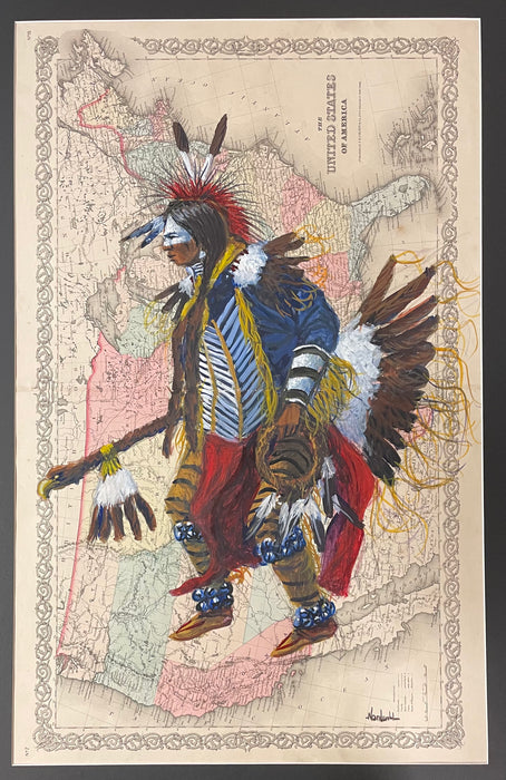 Homelands Collection at Raven Makes Gallery Map Art