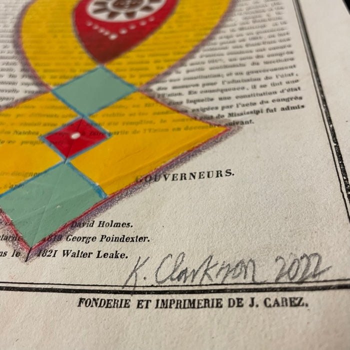 A, Chahta sia, 1825 Mississippi, Karen Clarkson Choctaw