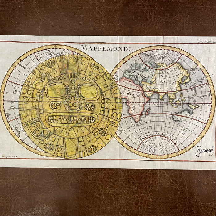 Wiska Ch'itana Mukmu Pacha (Navel of the World,) 1760 Map, by Willian Mamani Loayza