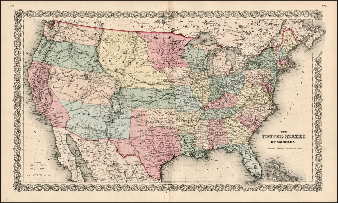 Traditional Dancer, on 1855 Map, by Raymond Nordwall