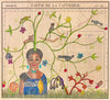 African Art on Antique Map