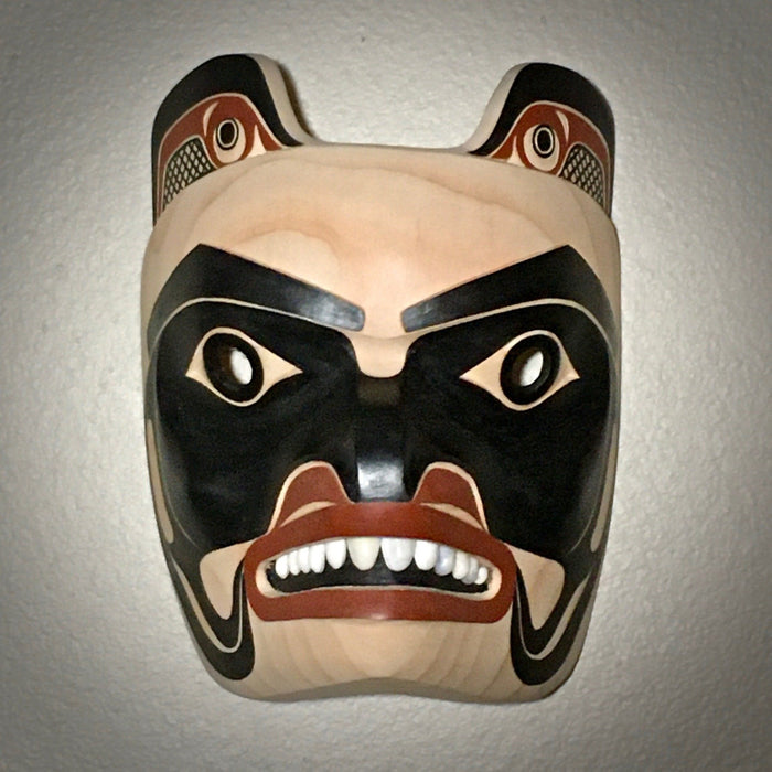 Bear Mask, by David Boxley, at Raven Makes Native American Art Gallery
