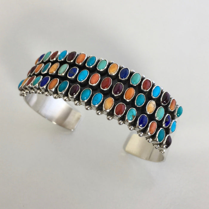 Navajo Cuff Bracelet, by Dee Nez, Navajo; see more of Dee's jewelry at Raven Makes Gallery