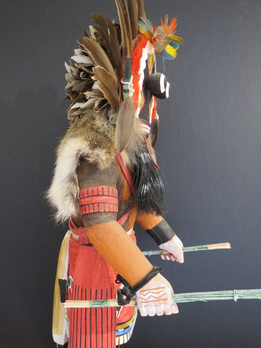 Broad-Faced Guardian Hopi Kachina, by Ray Naha Jr.