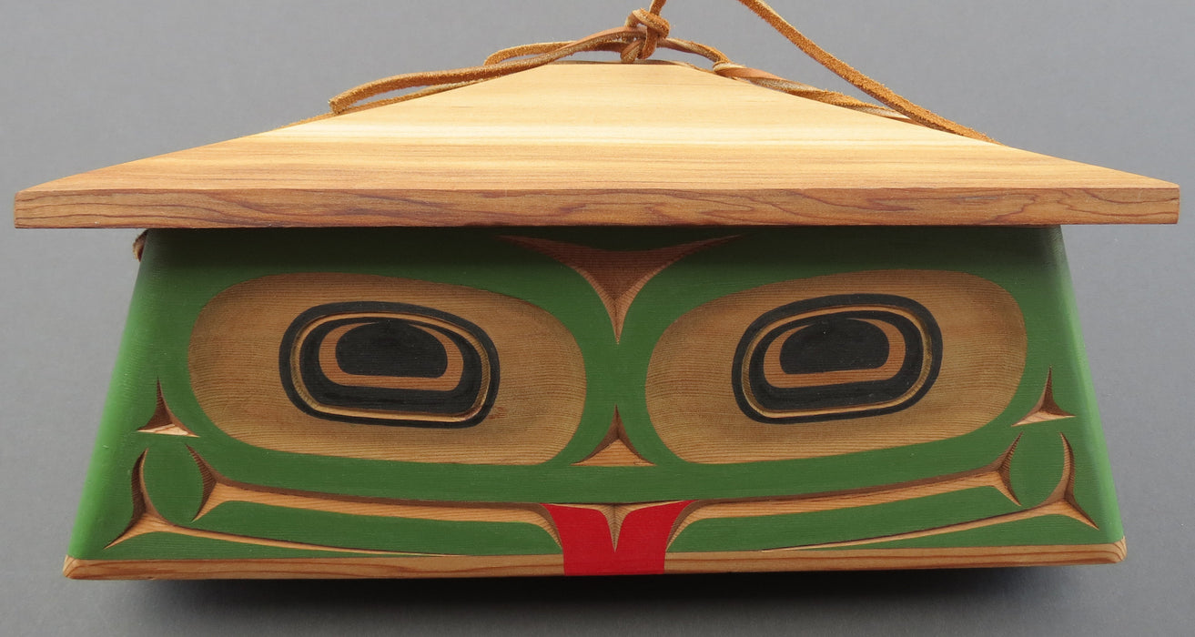 Bentwood Canoe Box, by Bruce Alfred