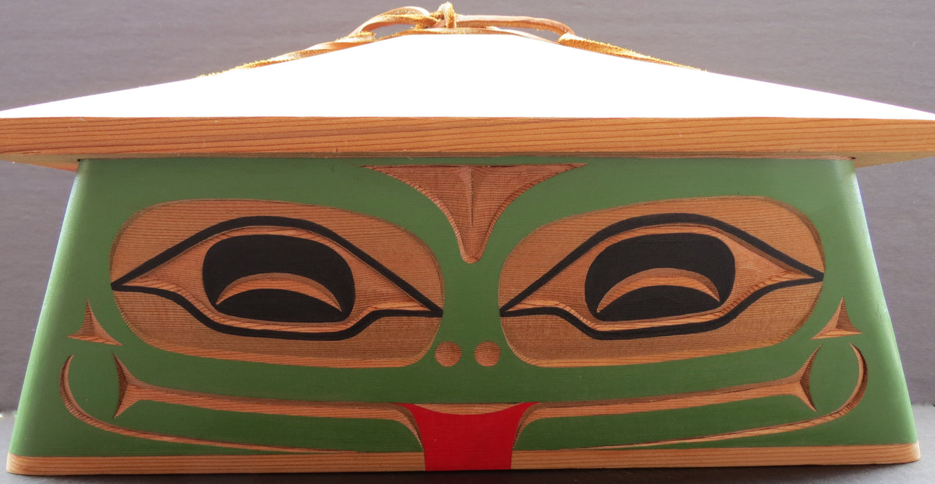 Bentwood Canoe Box, by Bruce Alfred
