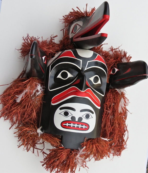 Baxw’bak’walanux' siwe Northwest Coast Articulating Mask, by Gary Peterson