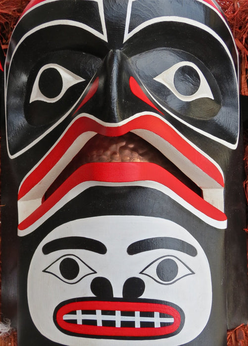 Baxw’bak’walanux' siwe Northwest Coast Articulating Mask, by Gary Peterson