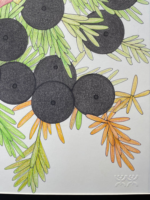 Crowberries, by Pudloo Samayualie
