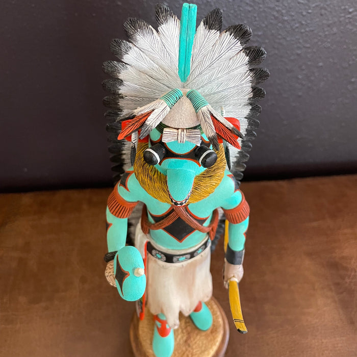 Hopi Kachina Doll, (Sakwahote) Kachina by Wilmer Kaye
