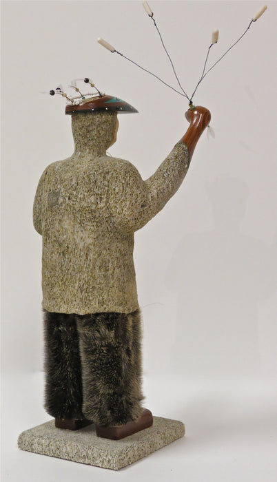 Peter Lind Aleut Hunter Doll at Raven Makes Gallery