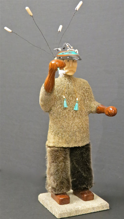 Peter Lind Aleut Hunter Doll at Raven Makes Gallery