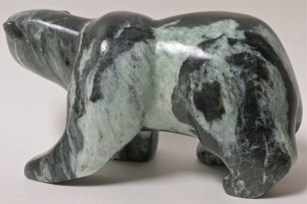Soapstone Bear Sculpture, by Eric Tepton III