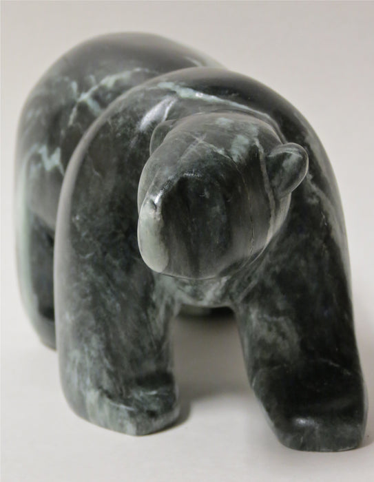 Soapstone Bear Sculpture, by Eric Tepton III