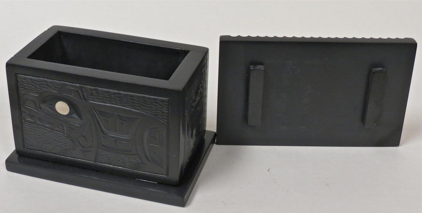 Argillite Box, by Glenn Pollard