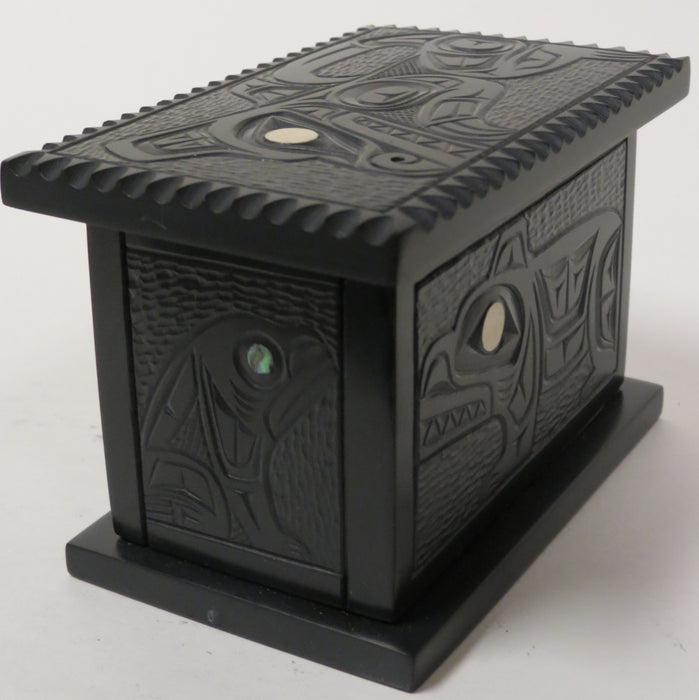 Argillite Box, by Glenn Pollard