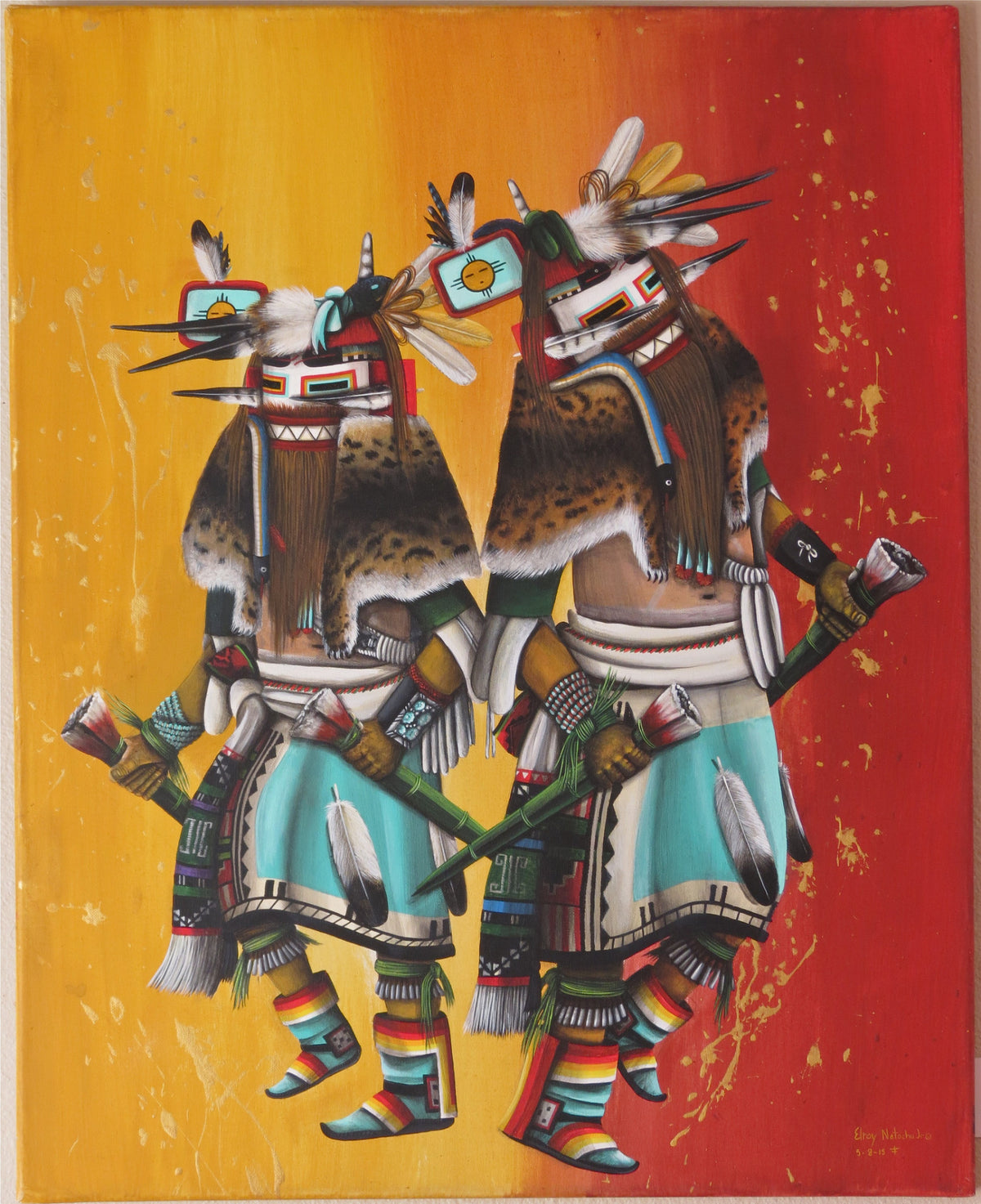 ちょきりん Hilili Leaders, by Elroy Natachu Jr.– Raven Makes Gallery