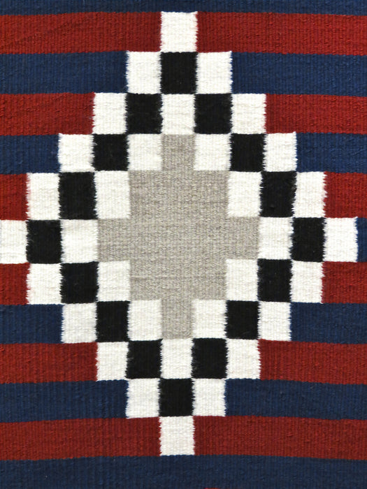 Chief Blanket Style Navajo Rug, by Lucita Tsosie