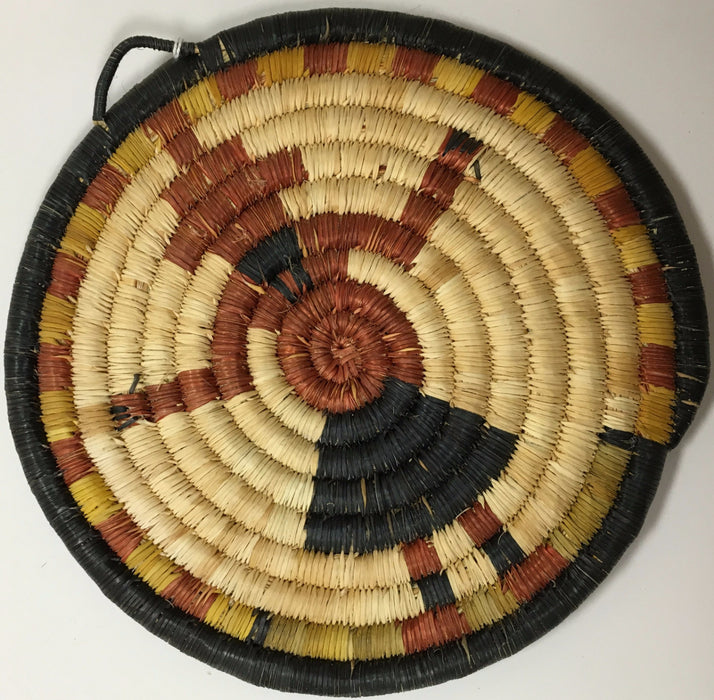 Hopi Mudhead Motif Basket