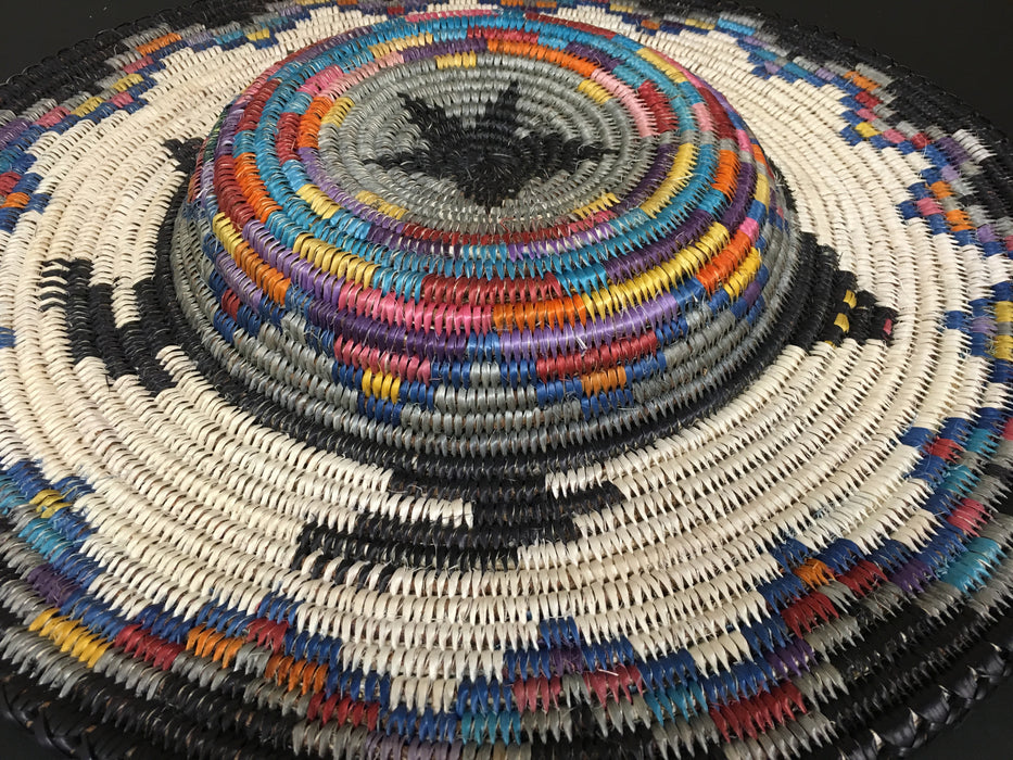 Raised Turtle Navajo Basket, by Sally Black